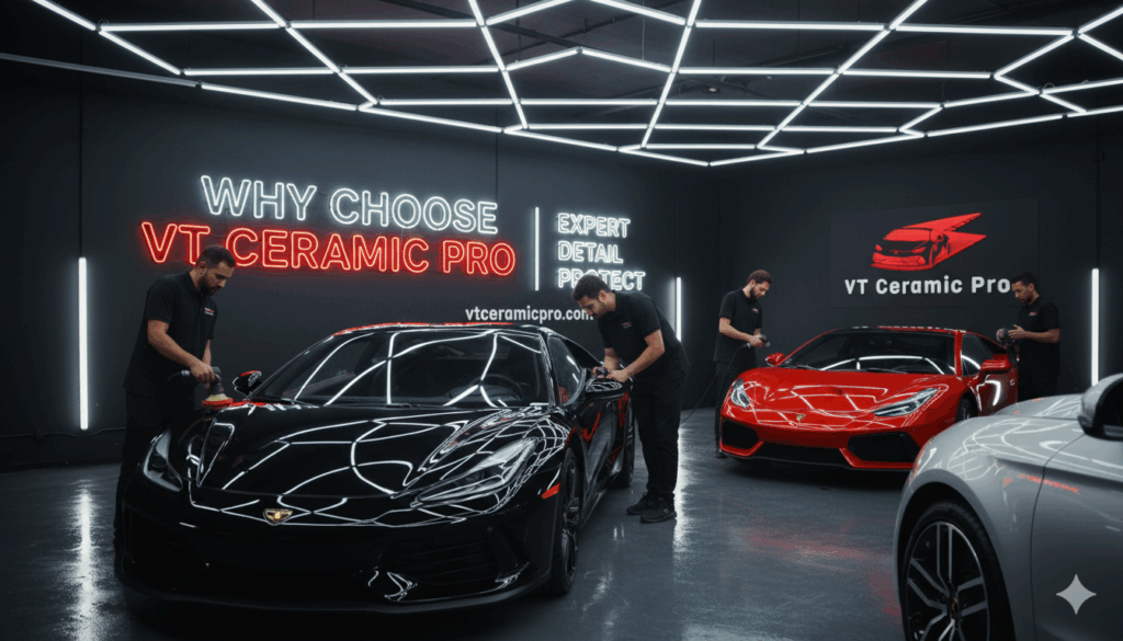 Car detailing- VT Ceramic Pro