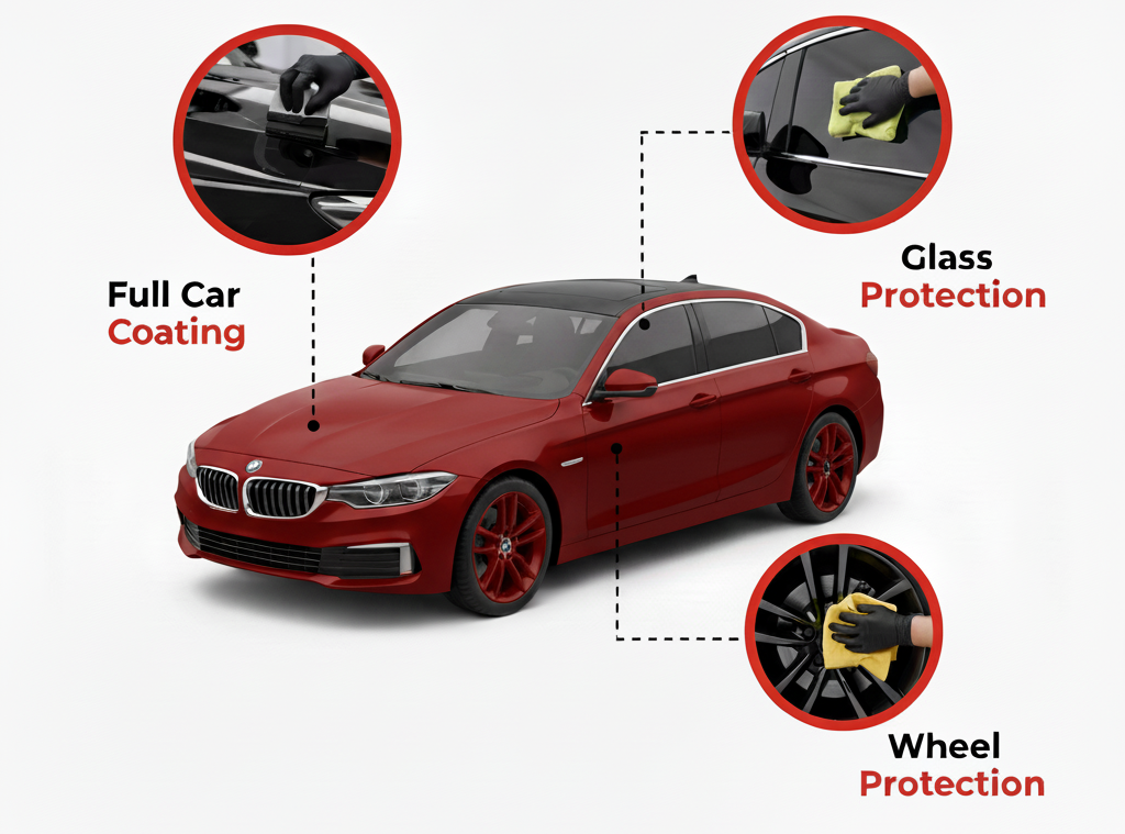 Ceramic coating types
